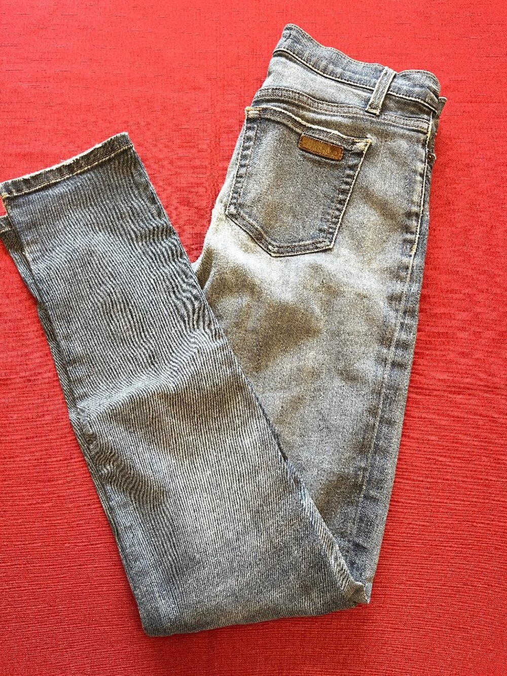 Women's Joe's Jeans Blue Straight Fit Distressed Jeans Size 28